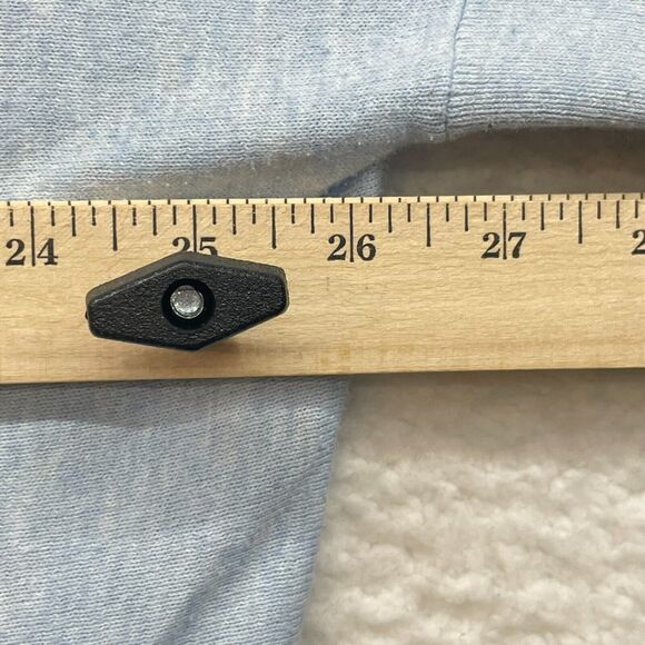 Lilly Pulitzer Sweater Womens Large Blue Elba Tassel Oversized Coolmax Pockets - Picture 8 of 10